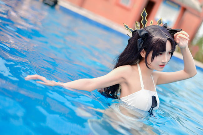 【cos正片】伊什塔尔泳装cos