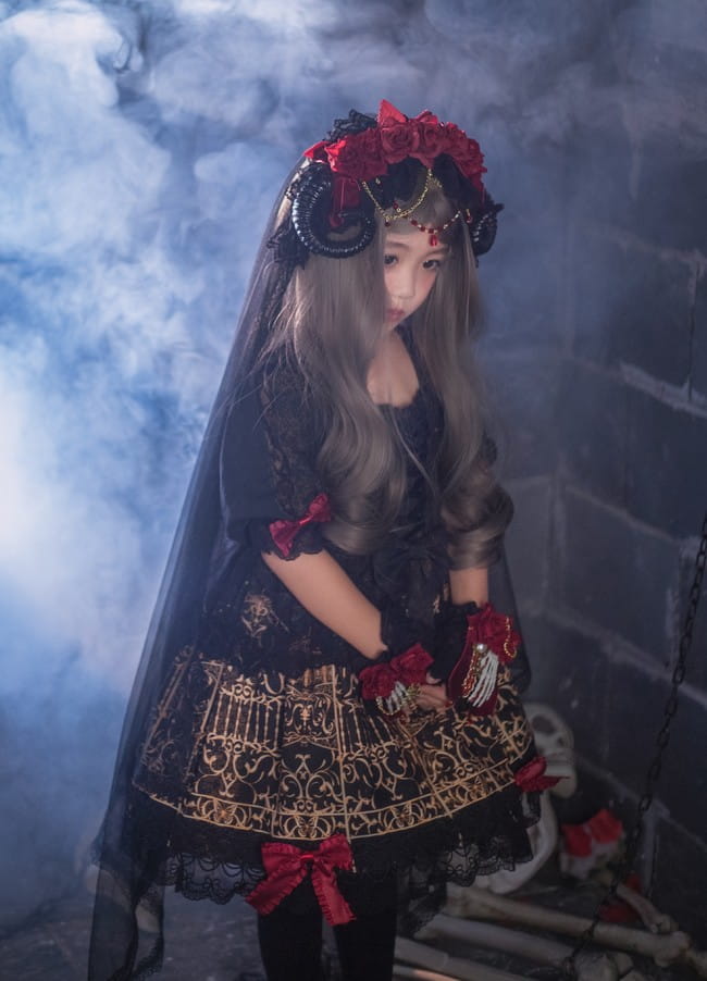 【LOLITA】可爱小魔女，给你们下个【诅咒】