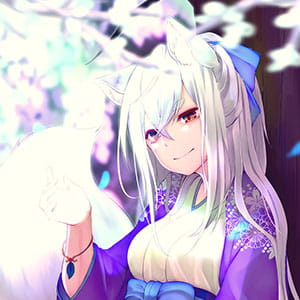 一次小小的邂逅 二次元女生头像