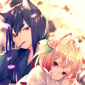 一次小小的邂逅 二次元女生头像