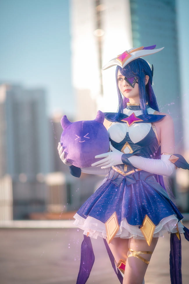 英雄联盟 星之守护者 九尾妖狐阿狸 cosplay