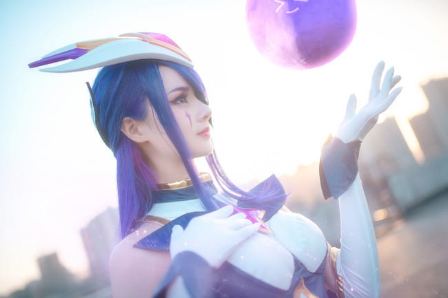 英雄联盟 星之守护者 九尾妖狐阿狸 cosplay