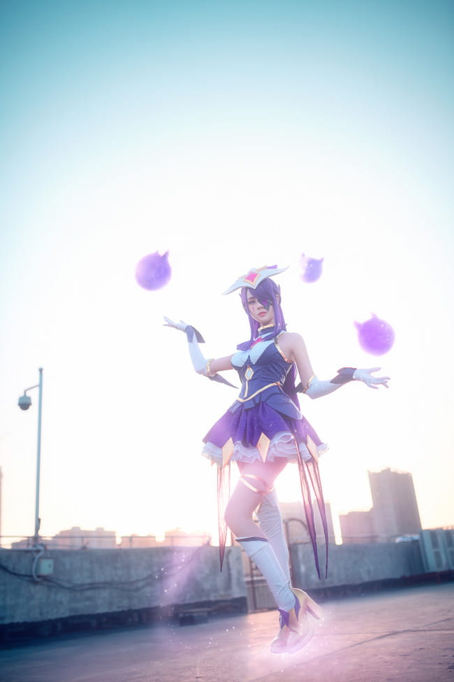 英雄联盟 星之守护者 九尾妖狐阿狸 cosplay
