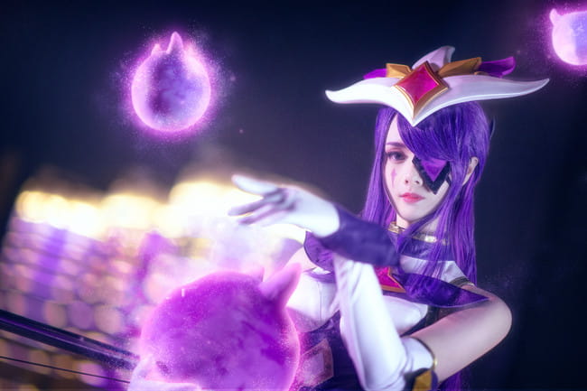 英雄联盟 星之守护者 九尾妖狐阿狸 cosplay