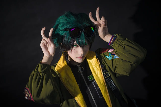 【cos正片】我的英雄学院 绿谷杂志风cos