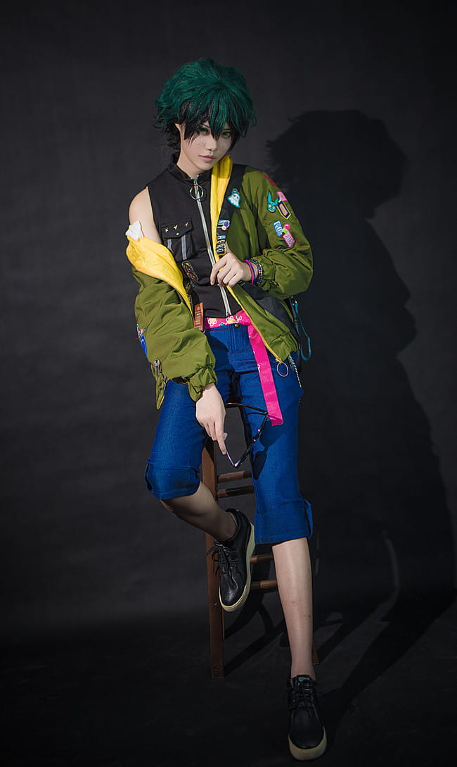 【cos正片】我的英雄学院 绿谷杂志风cos