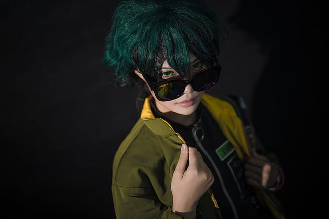 【cos正片】我的英雄学院 绿谷杂志风cos