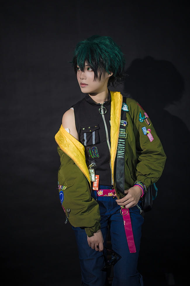 【cos正片】我的英雄学院 绿谷杂志风cos