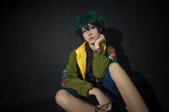 【cos正片】我的英雄学院 绿谷杂志风cos