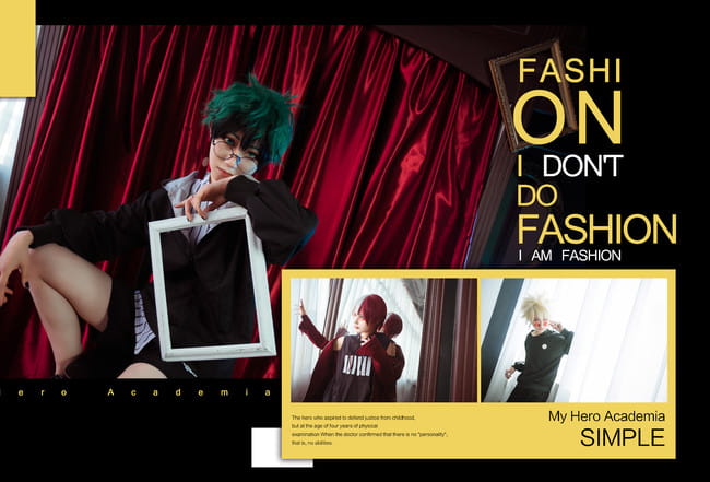 【COS正片】我的英雄学院 三巨头