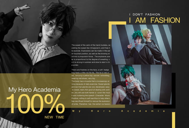 【COS正片】我的英雄学院 三巨头