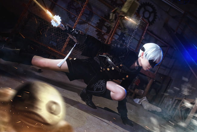 尼尔机械纪元 2B cosplay