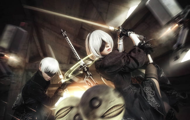尼尔机械纪元 2B cosplay