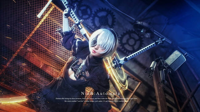 尼尔机械纪元 2B cosplay
