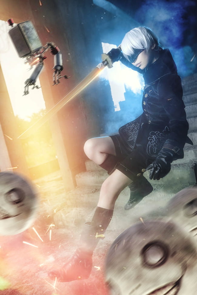 尼尔机械纪元 2B cosplay