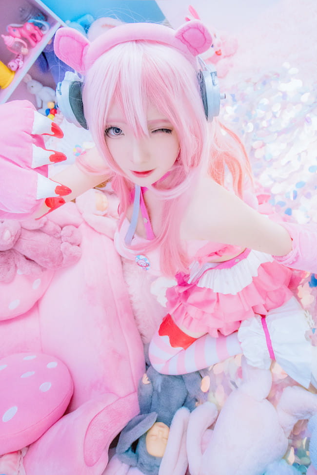 超级索尼子 暴力熊出镜 cosplay