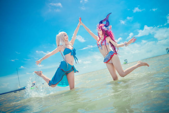 【cos正片】夏天，就是要去海边呀！
