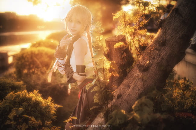 【cos正片】国家宝藏 太阳神鸟金箔