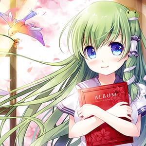 事实上，柔弱的人往往倔强 二次元女生头像