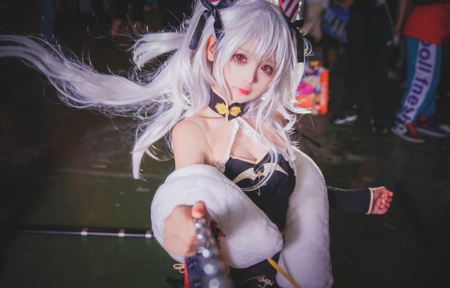 碧蓝航线 萝莉 萌妹 cosplay
