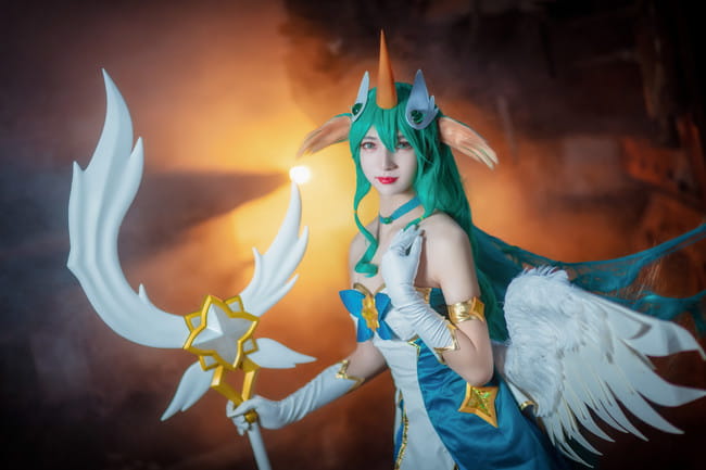 英雄联盟 索拉卡 星之守护者 cosplay