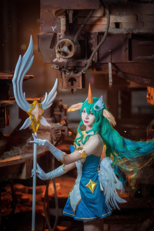 英雄联盟 索拉卡 星之守护者 cosplay