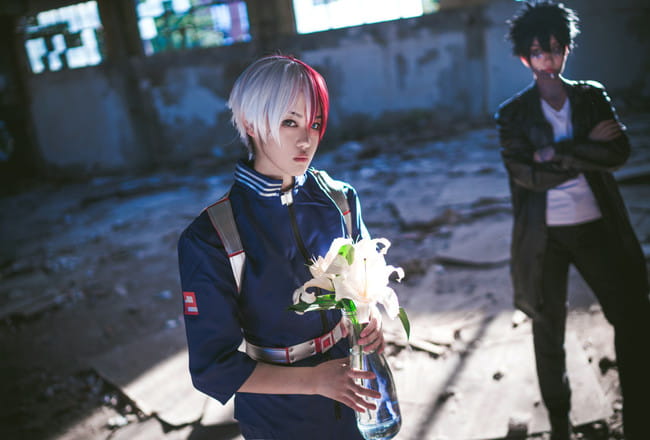 我的英雄学院 荼毘 轰焦冻 cosplay