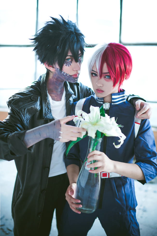 我的英雄学院 荼毘 轰焦冻 cosplay