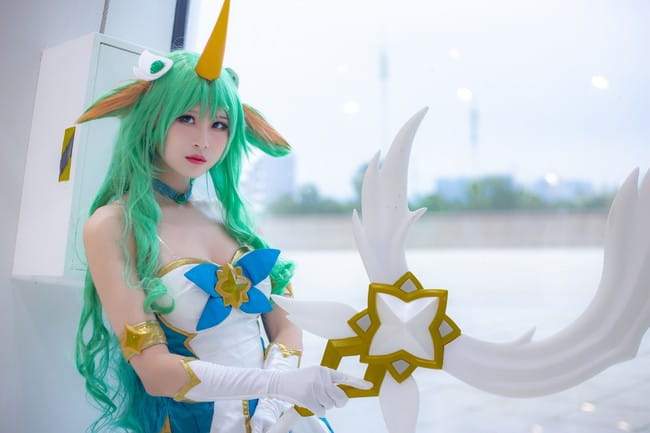 【cos场照】英雄联盟 星之守护者索拉卡