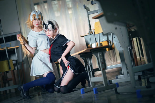 Fate/Grand Order 黑白贞德  cosplay