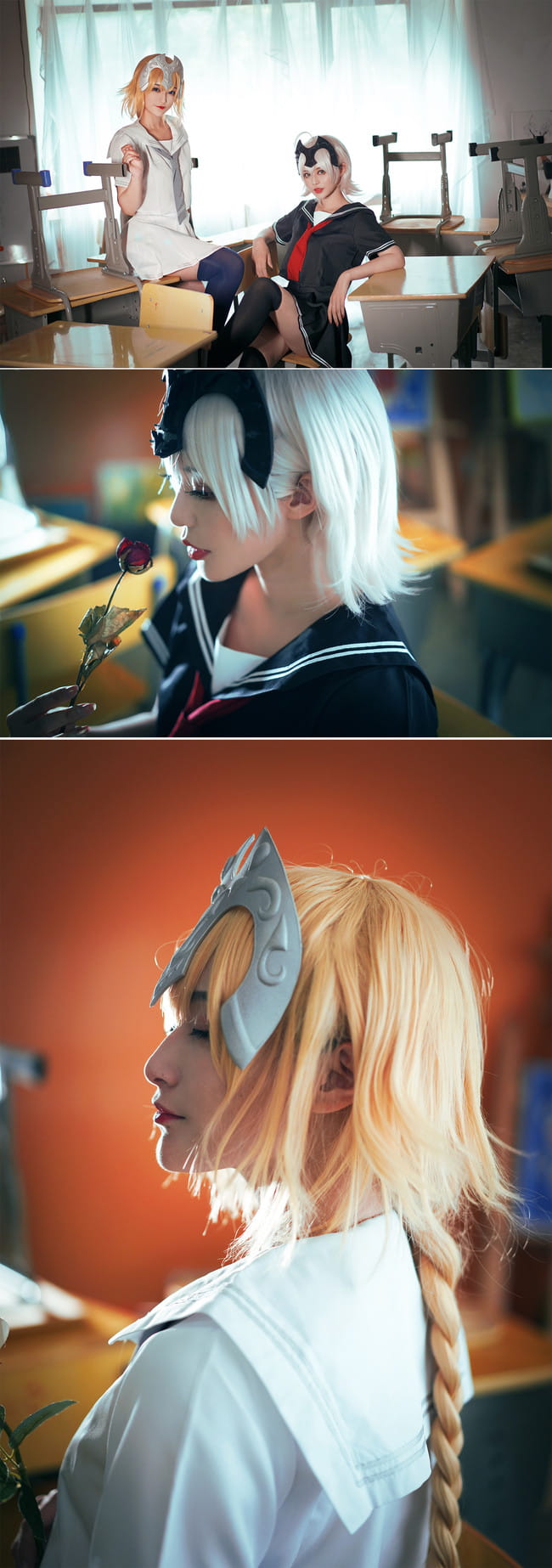 Fate/Grand Order 黑白贞德  cosplay