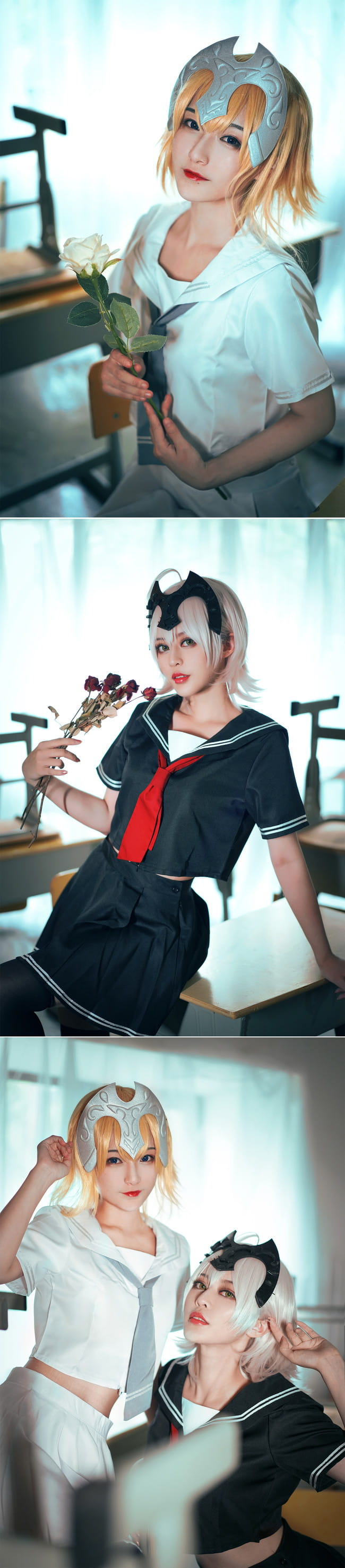 Fate/Grand Order 黑白贞德  cosplay