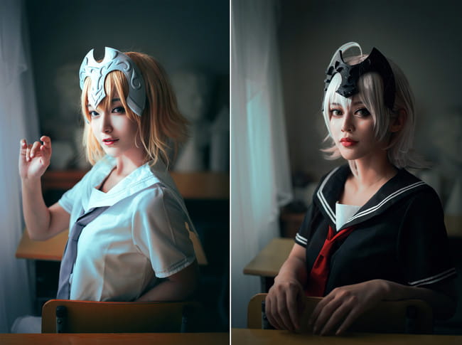 Fate/Grand Order 黑白贞德  cosplay