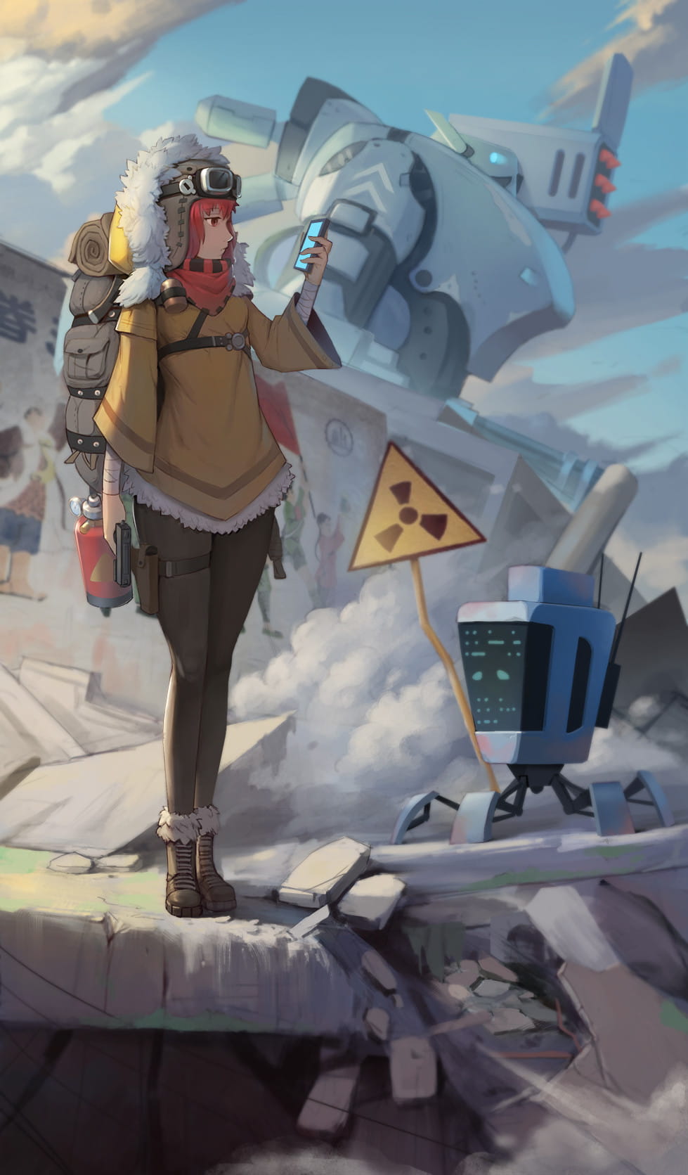 像一场没有尽头的龙卷风 动漫手机壁纸20181015期(1)