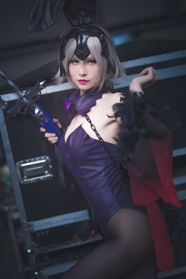 【cos场照】黑贞兔女郎
