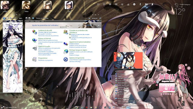 Windows7 萌化电脑主题 Overlord 雅儿贝德