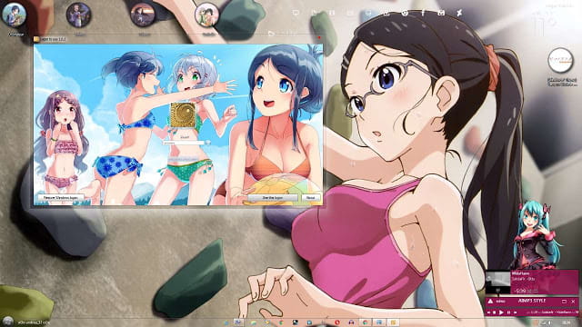 Windows7 萌化电脑主题 向山进发