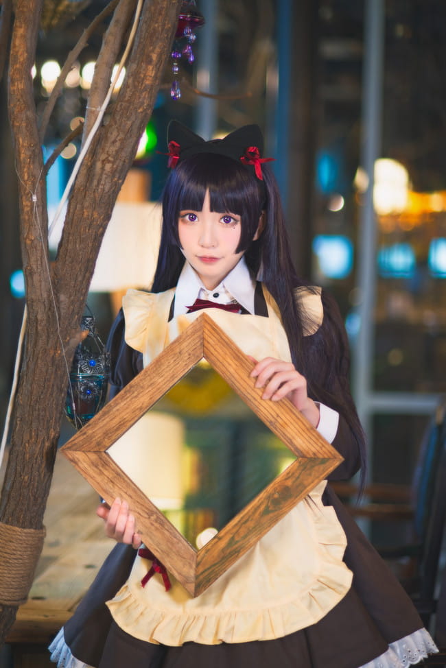 我的妹妹哪有这么可爱 女仆 黑丝 黑猫 cosplay