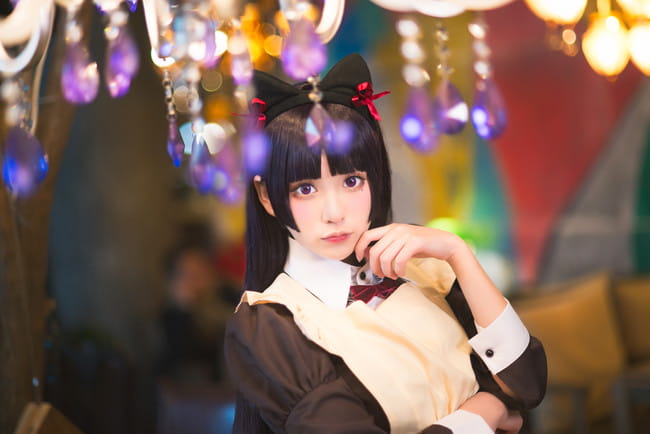 我的妹妹哪有这么可爱 女仆 黑丝 黑猫 cosplay