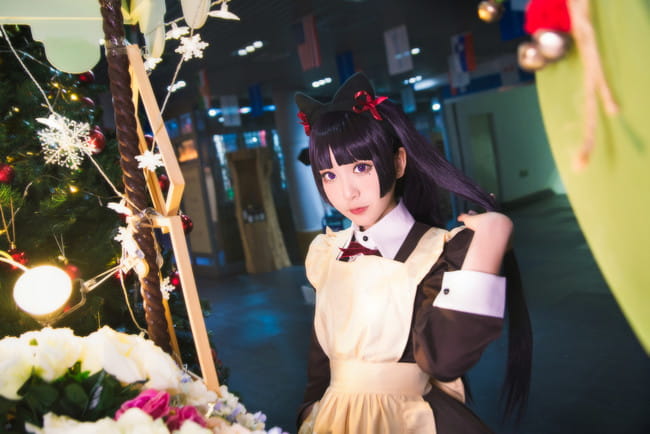 我的妹妹哪有这么可爱 女仆 黑丝 黑猫 cosplay