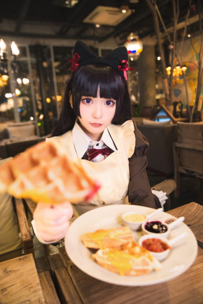 我的妹妹哪有这么可爱 女仆 黑丝 黑猫 cosplay