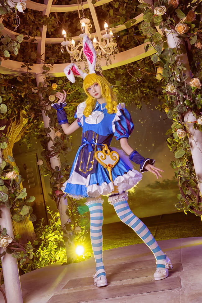 【cos正片】王者荣耀 妲己（仙境爱丽丝）