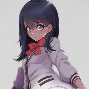 宝多六花 电光超人古立特 二次元女生头像