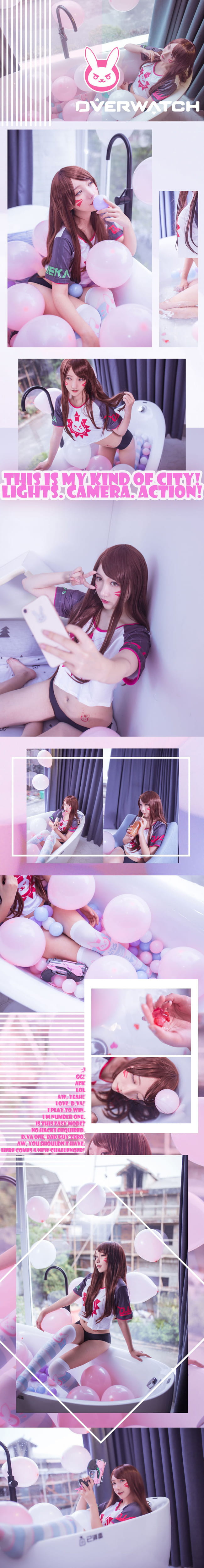 【cos正片】守望先锋dva cos