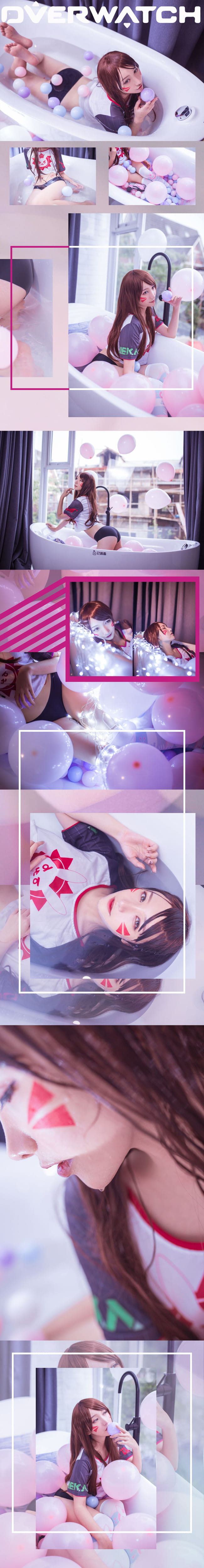 【cos正片】守望先锋dva cos