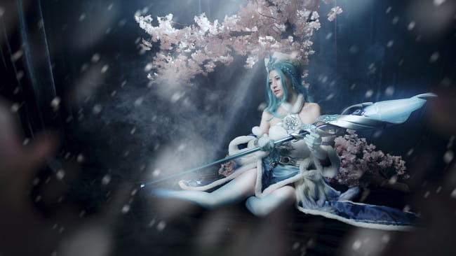 【cos正片】《王者荣耀》—王昭君-冰雪之华