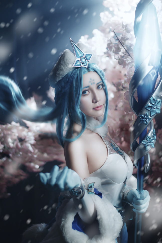 【cos正片】《王者荣耀》—王昭君-冰雪之华