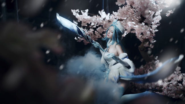 【cos正片】《王者荣耀》—王昭君-冰雪之华