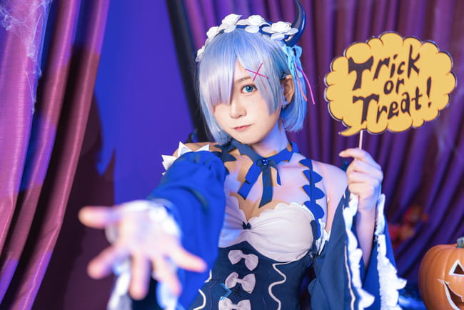  Re:从零开始的异世界生活 蕾姆 万圣节 cosplay