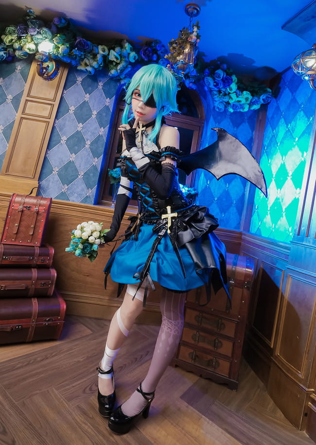 刀剑神域 朝田诗乃 诗乃 cosplay